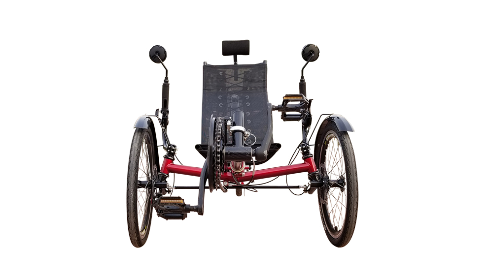 จักรยานนอนปั่น MOTRIKE Recumbent Bicycle Trikes BIKE, พับได้ 3 wheel 27สปีด, M-009, MY2025