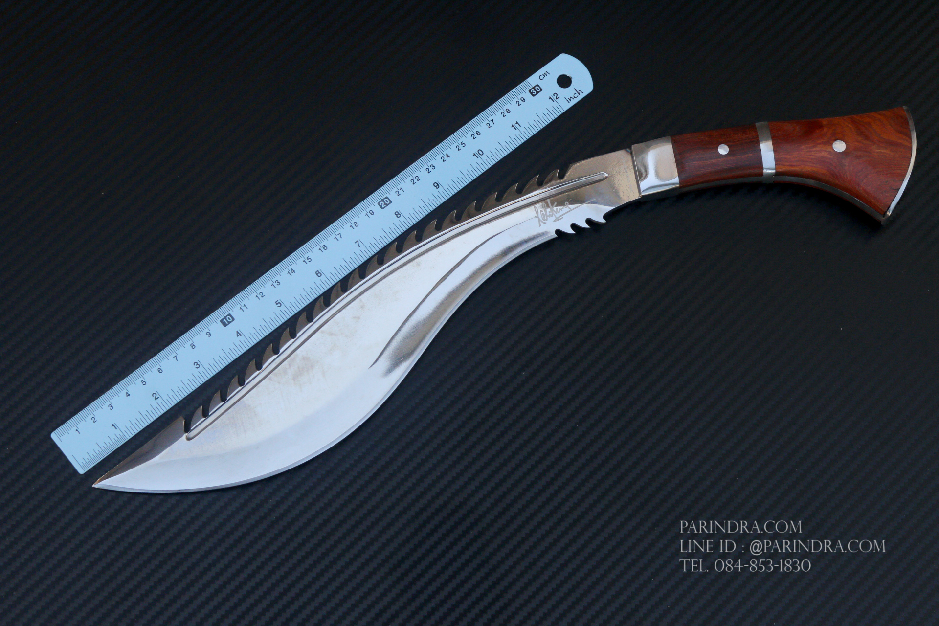 มีดใบตาย มีดเดินป่า ทรงกรูข่าเนปาล Nepal Kukri The DESTROYER