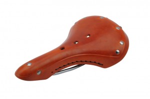 เบาะหนังวัว อานทัวร์ริ่ง DARKROCK(DR) D-ONE cowhide cushion Saddle ขนาด 170มม., GS17A