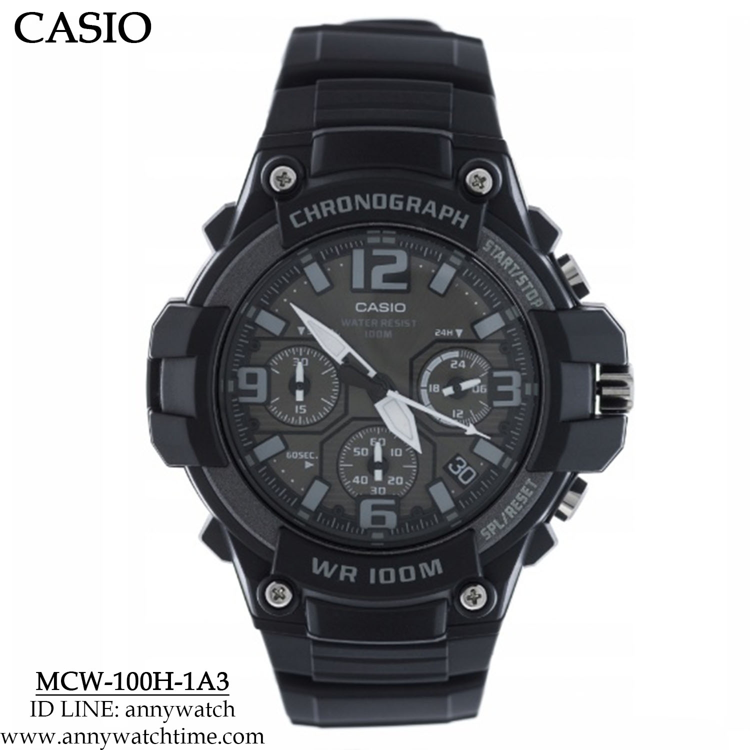 CASIO MCW-100H-1A3