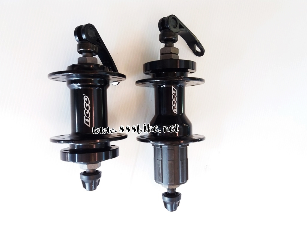 ดุมดิส NECO ดุมเสือภูเขา เกียร์สวม 8-10 สปีด Alloy 32H หน้า/หลัง ดิส 6 รู,MS08RD