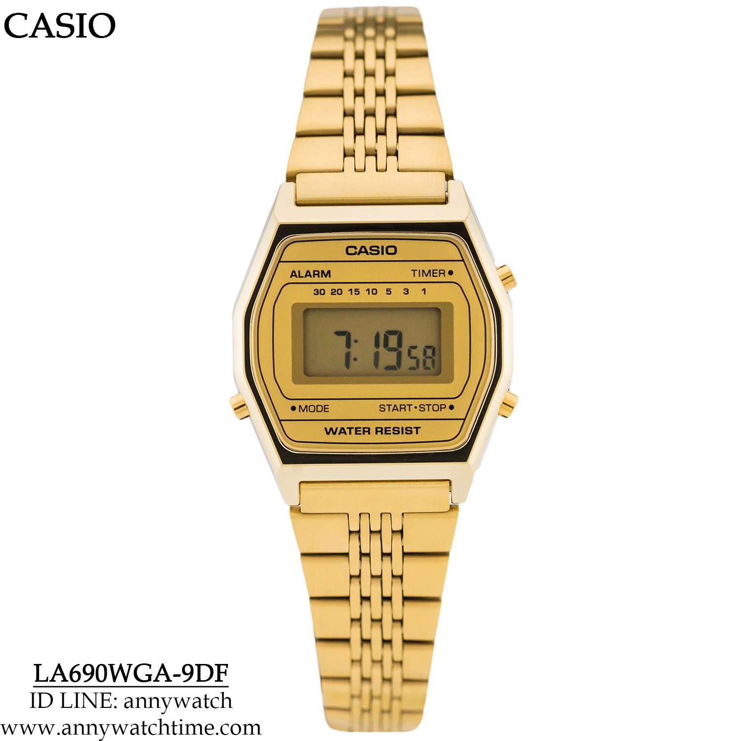 CASIO LA690WGA-9DF