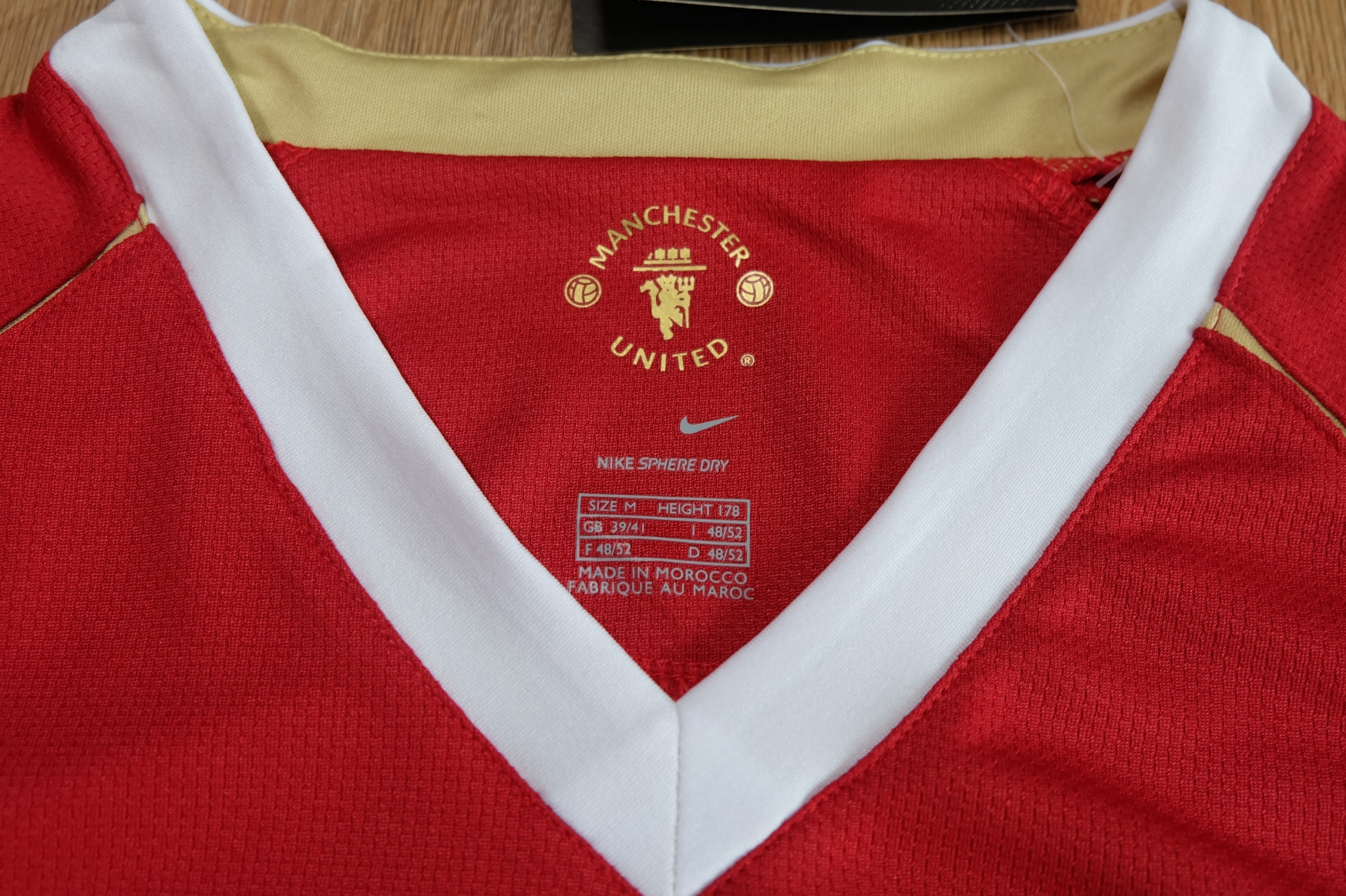 Manchester United 2006/07 Vintage Jersey เสื้อฟุตบอลแมนยูย้อนยุค AIG