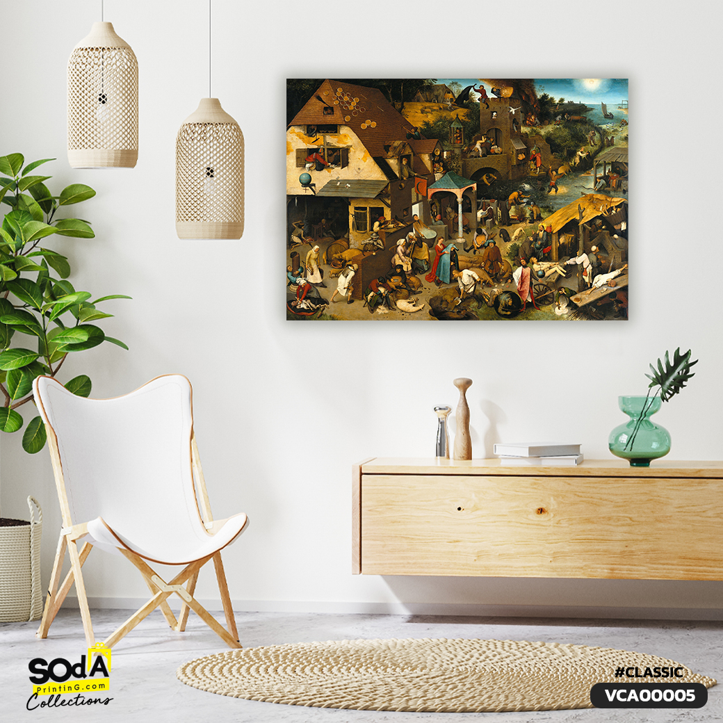 ภาพตกแต่งบ้านสำเร็จรูป Villagers Lifestyle VCA00005 #SOdAcollection #ภาพตกแต่งบ้านสไตล์คลาสสิก #ภาพคลาสสิก #คลาสสิก #CLASSIC