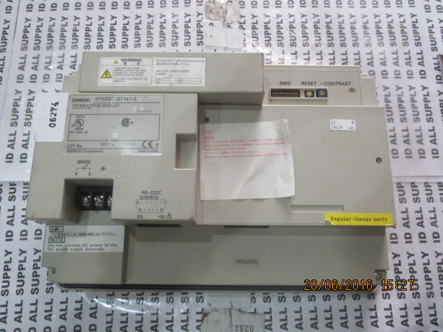 LCD TOUCH SCREEN “OMRON ” รุ่น NT620C-ST141-E