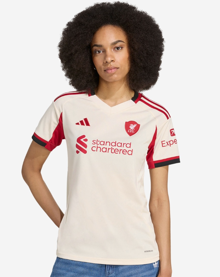 เสื้อผู้หญิงลิเวอร์พูล 2025 2026 ทีมเยือนของแท้