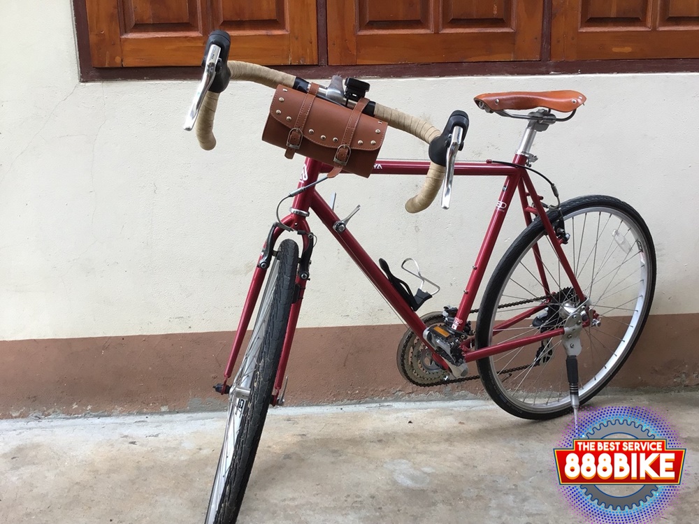 กระเป๋าคาดแฮนด์จักรยานลายคลาสสิควินเทจ LB BAG RETRO Front bags,SC-01