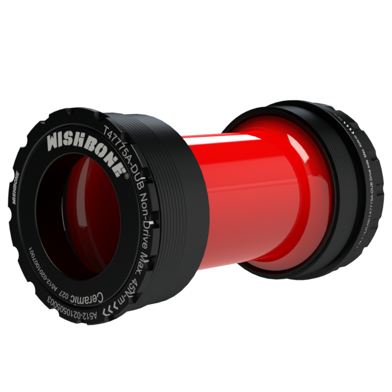 บอตตอมแบร็คเก็ต WISHBONE T47 BBRight | Ceramic Bearings | Shimano, SRAM, Campagnolo Compatible | น้ำหนักเบา 103–104 กรัม | รับประกัน 2 ปี
