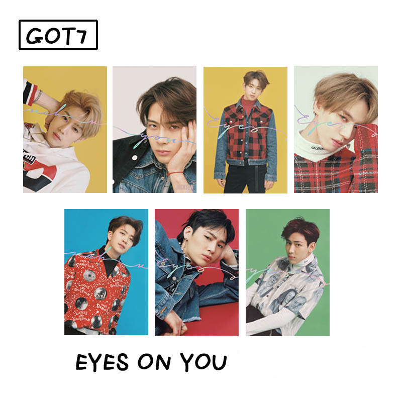 การ์ดเซต GOT7 - EYES ON YOU (แฟนเมด)