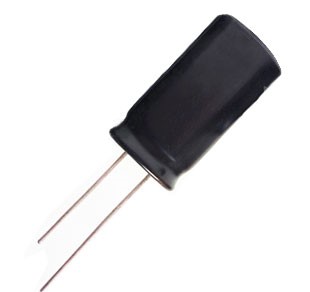 C คาปาซิเตอร์ 4700uF 25V 2000hrs 85°C Size 16x30mm ระยะห่างขา 7.5mm