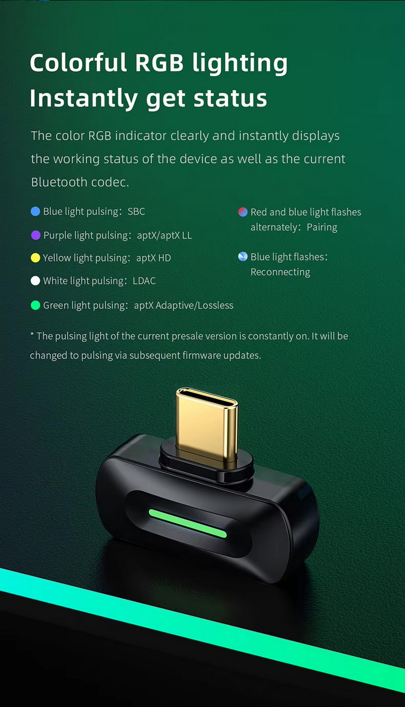 FiiO BT11 เครื่องส่งสัญญาณ Bluetooth 5.4 ความเร็วสูง ชิปเรือธง Qualcomm QCC5181 รองรับ LDAC ประกันศูนย์ไทย