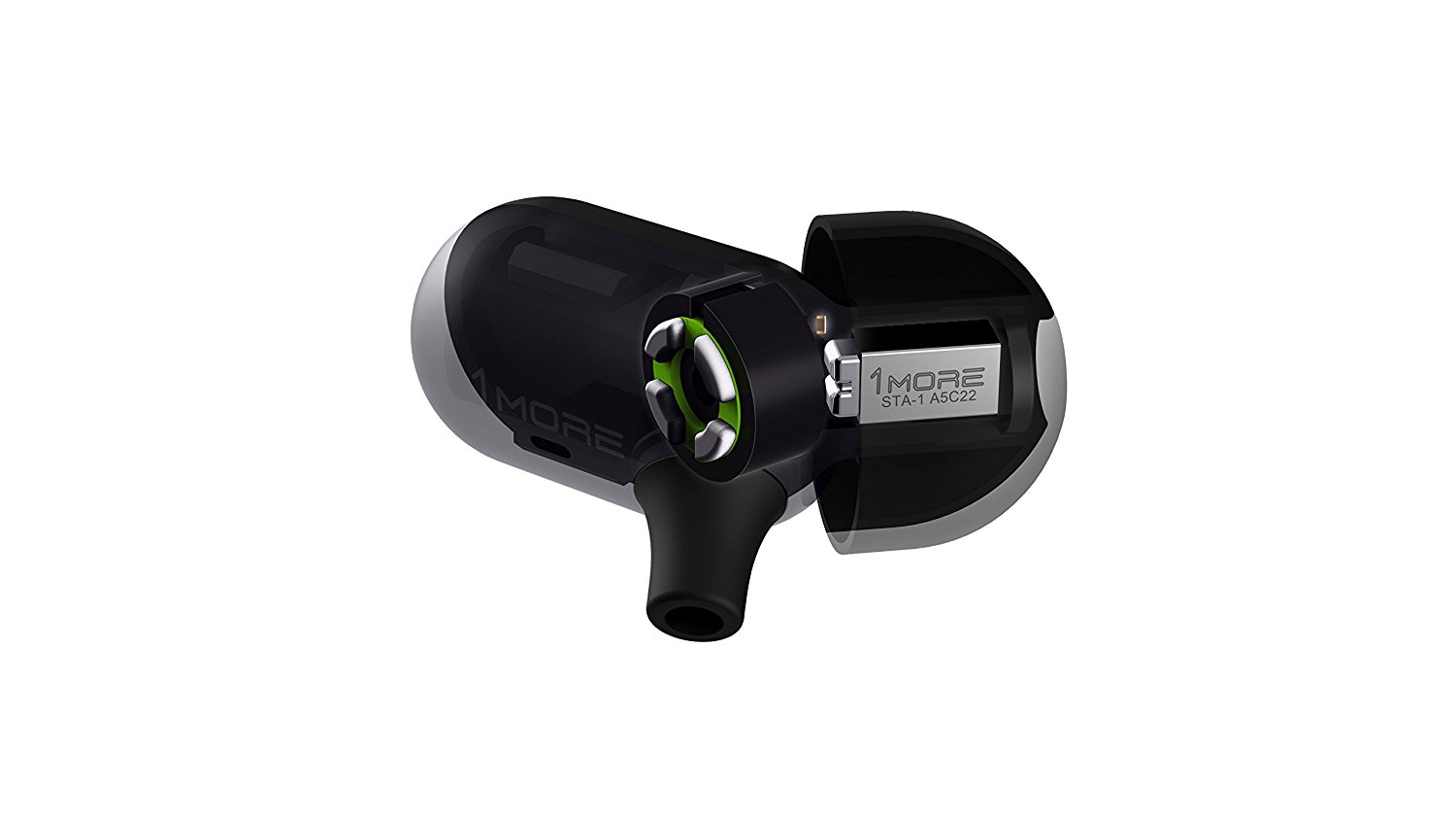 ขาย 1more C1002 หูฟัง2ไดรเวอร์ทรงแคปซูล