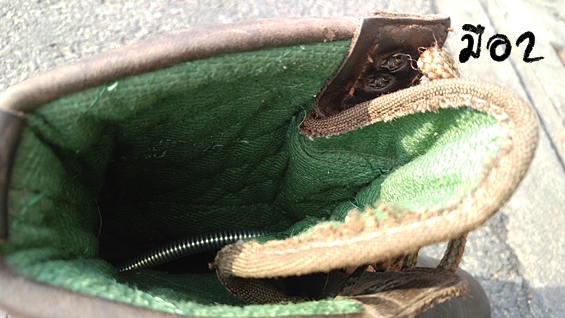 รองเท้าจังเกิ้ล RED WING รุ่น GORE-TEX มือ2 หนังน้ำตาล