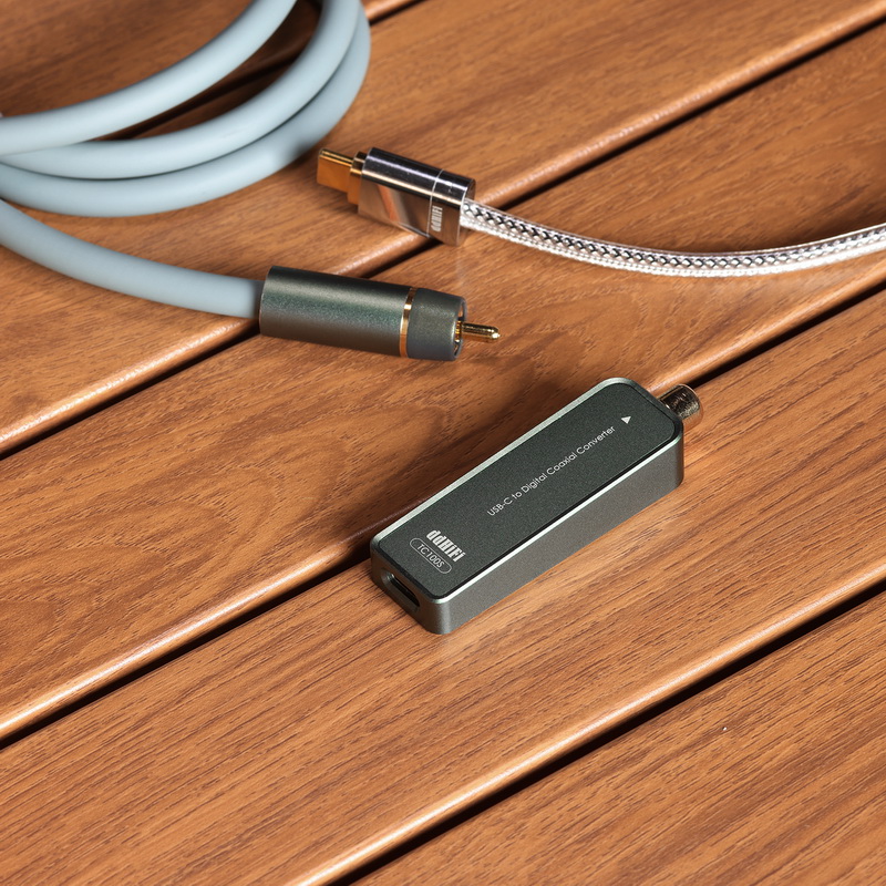 DD TC100S อินเทอร์เฟซดิจิตอล TypeC เป็น RCA Coaxial