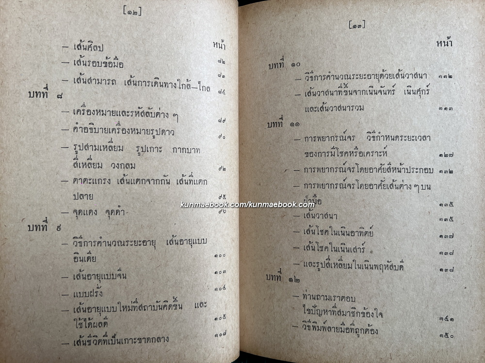 ตำราดูลายมือด้วยตนเองแบบประยุกต์ 48 ชั่วโมงและ 320 เส้น ผลงานของ ตรีบุรัมย์