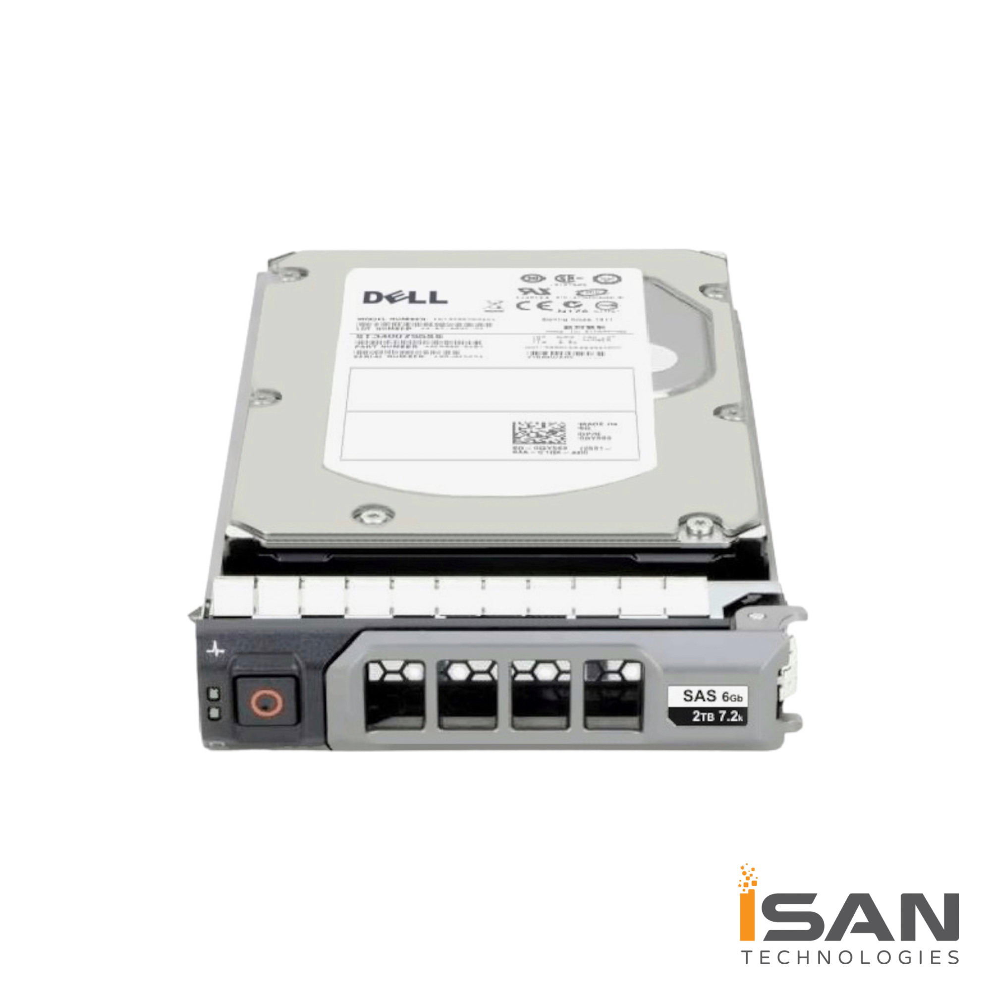 001H3H, 01H3H Dell 2-TB 6G 7.2K NL 3.5 SAS w/F238F