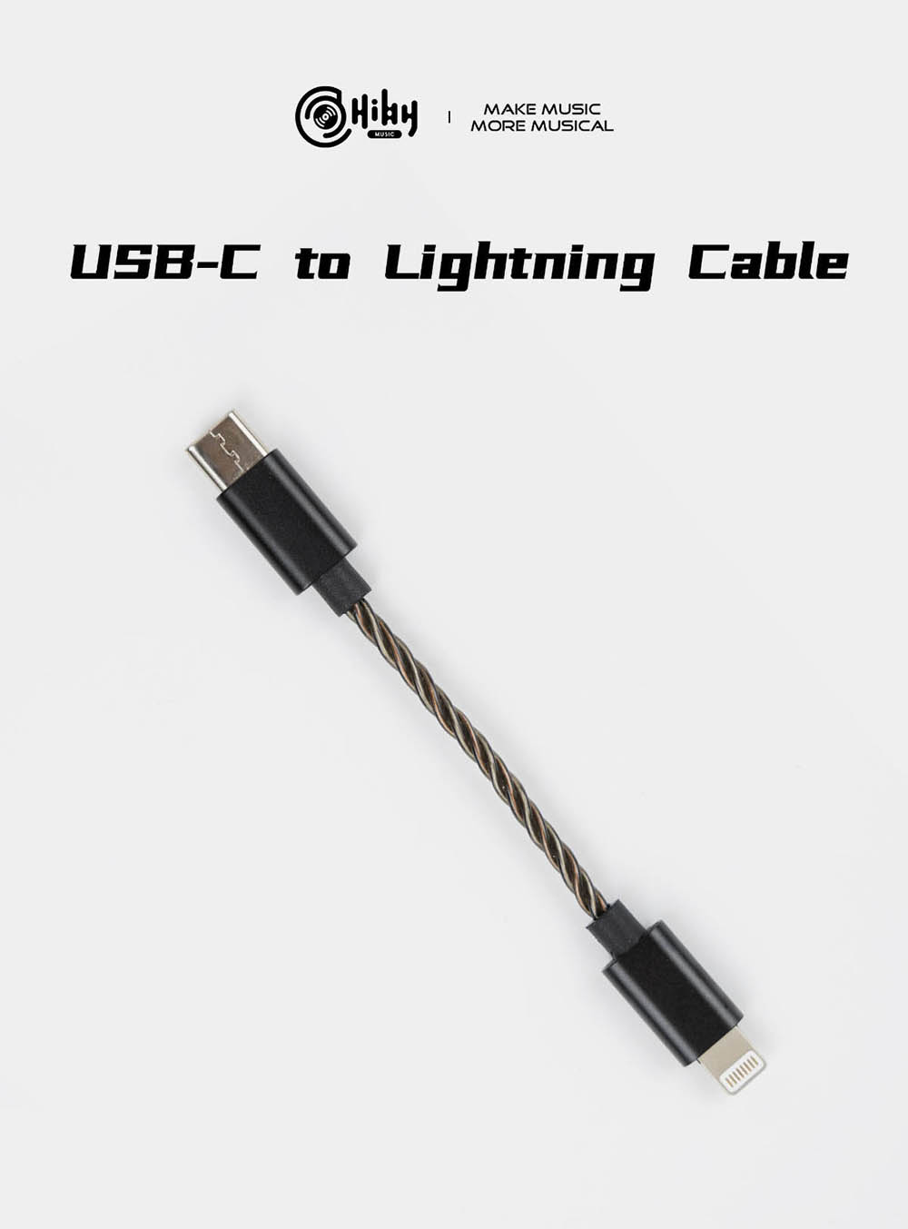 Hiby USB-C to Lightning สายแปลง Lighting ต่อออก Type-C