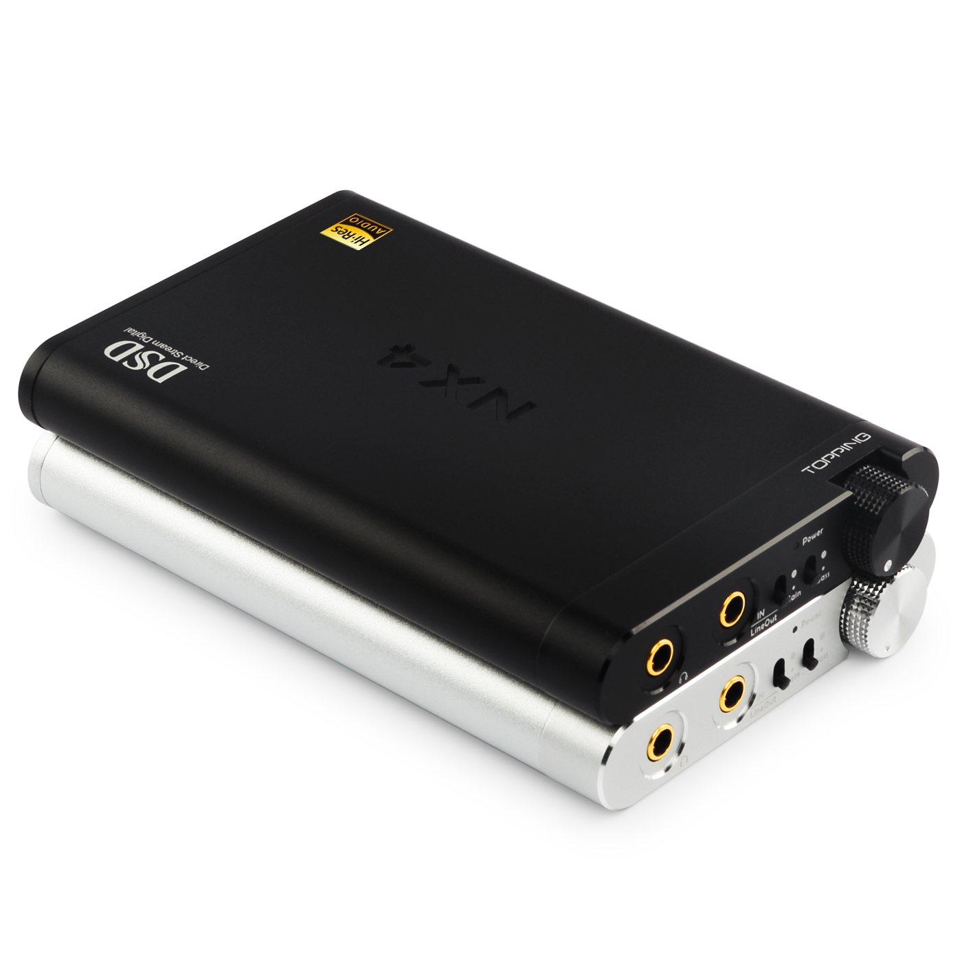 ขาย TOPPING NX4DSD แอมป์พกพากำลังขับสูง ที่มาพร้อม USB DAC ในตัว รองรับทั้ง iOS และ Android