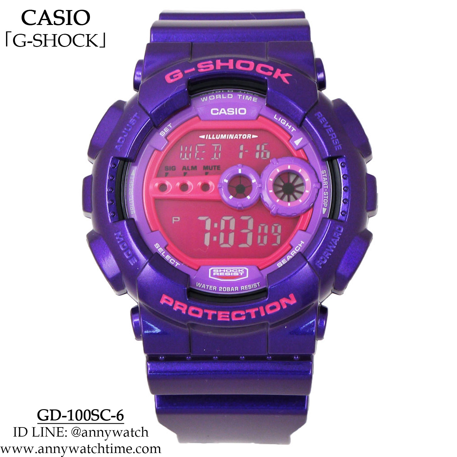 G-SHOCK GD-100SC-6
