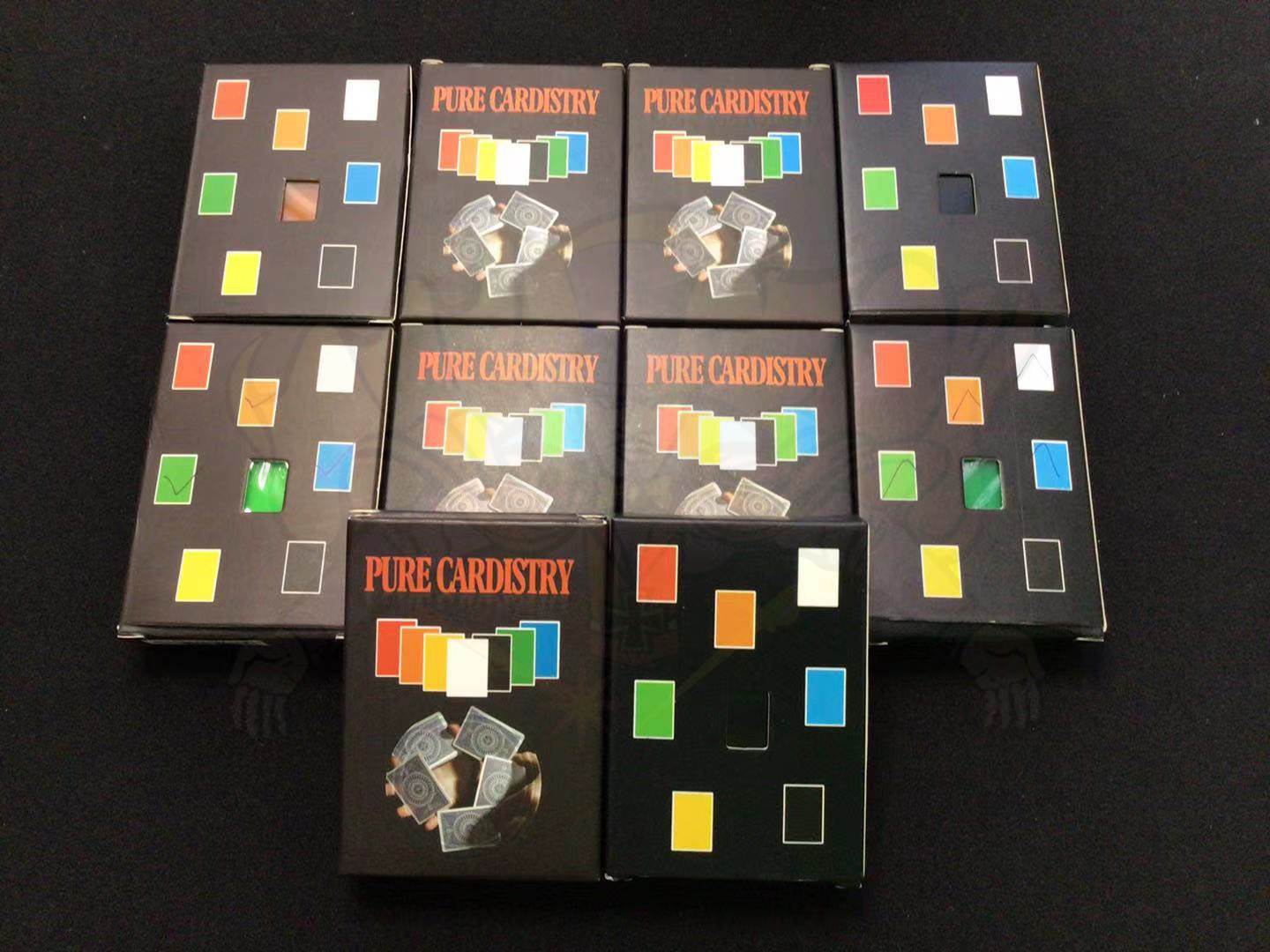 ++ อุปกรณ์เสริมมายากล แผ่นพลาสติก ฝึกตัดไพ่ Trainer Deck (Pure Cardistry)