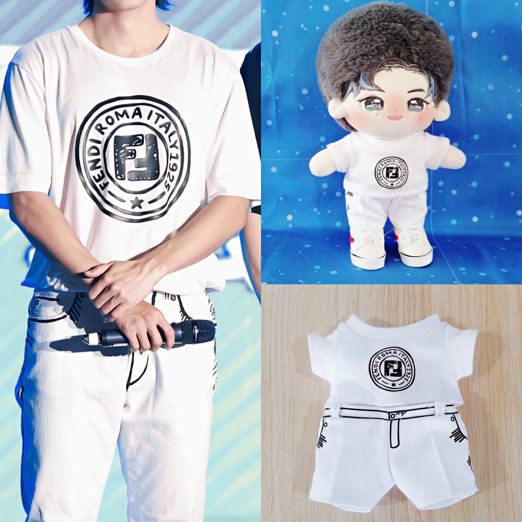 ชุดตุ๊กตา (20cm.) กงจวิ้น & จางเจ๋อฮั่น ชุดงานมีต