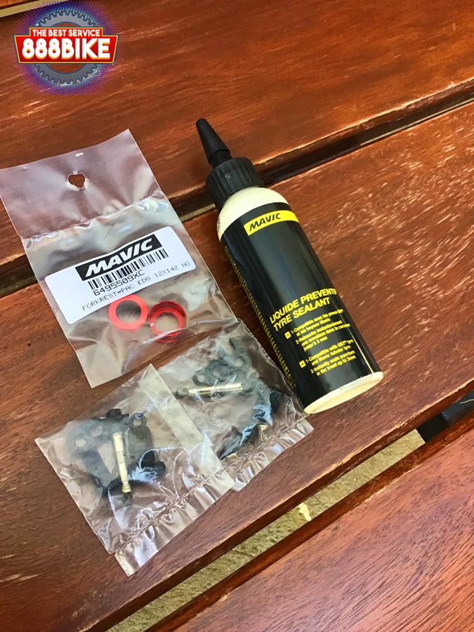 ชุดล้อสำเร็จ ล้อเสือภูเขา Mavic Crossride Tubeless Quest 27.5" มาพร้อมยางจุ๊บเลส