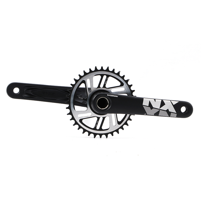 จาน RACEWORK NX1 ขนาด 170mm Crank 1XSystem, 104 BCD Narrow Wide Chainring มีขนาด 34T และ 36T 12 Speed