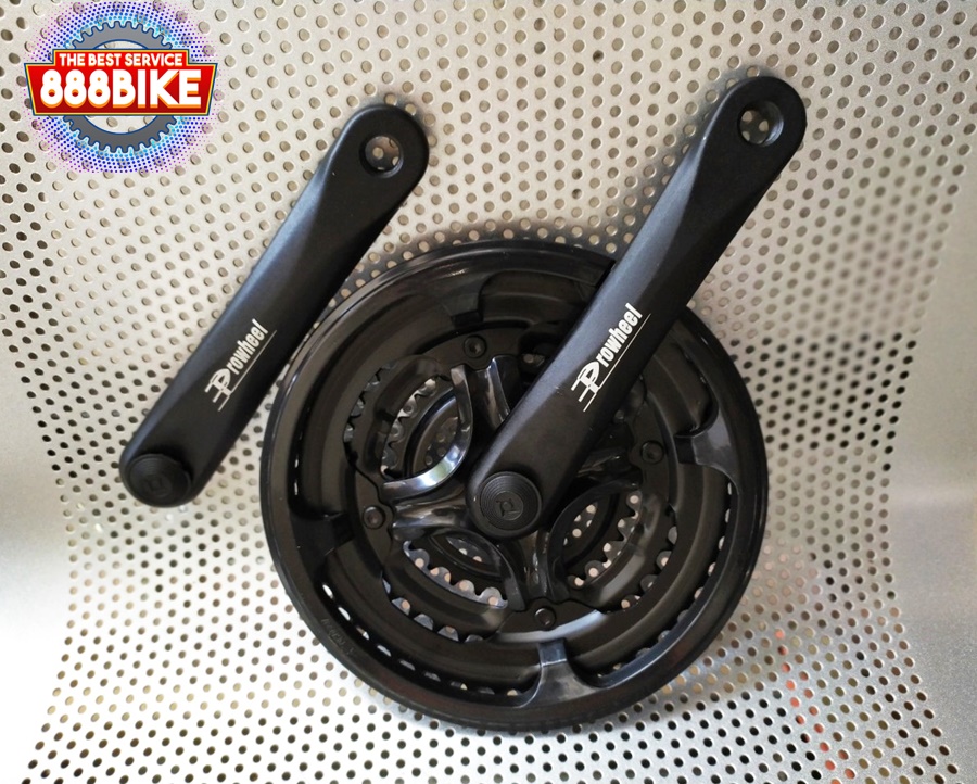 จานหน้า PROWHEEL BURNER 48-38-28 ขายาว 170มม เหล็ก, 104/64mm
