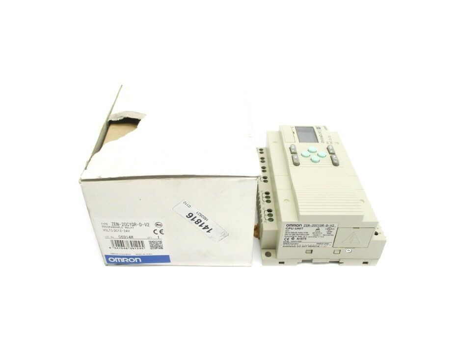 PLC" OMRON " รุ่น ZEN-20C1DR-D-V2