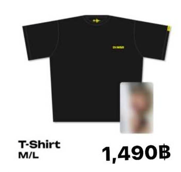 เสื้อยืนสีดำ DAESUNG (Black) รอนำเข้า 9-14 วัน