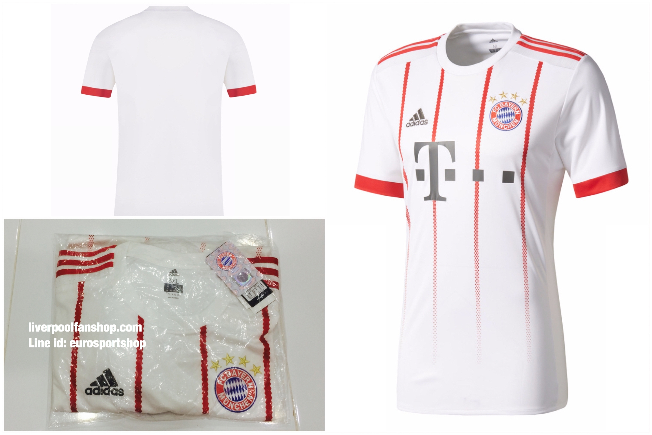 เสื้อบาเยิร์น มิวนิค 2017/18 ชุดที่3ของแท้