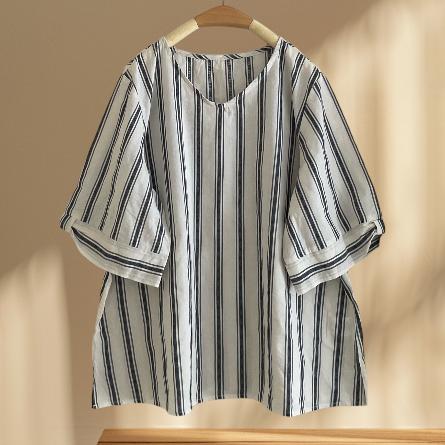 เสื้อผ้าฝ้ายลายทาง