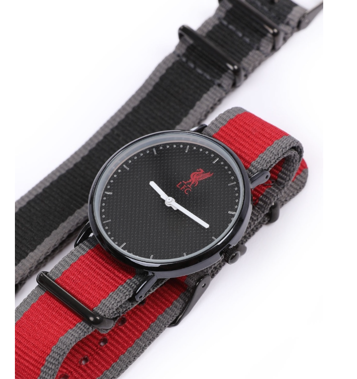 นาฬิกาลิเวอร์พูล LFC Interchangeable Strap เป็นสายได้ 2 แบบของแท้