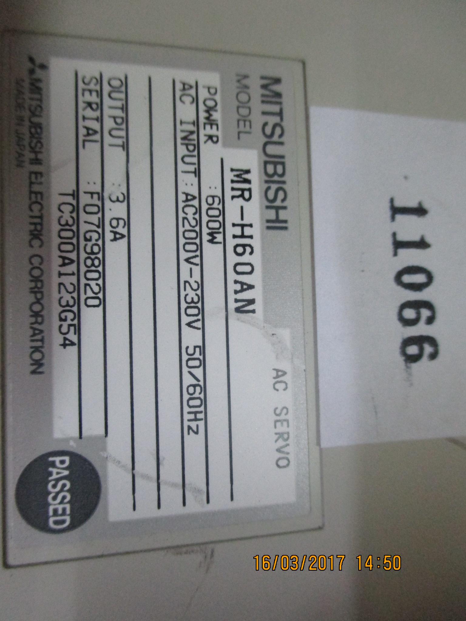 MR-H60AN SERVO DRIVE “ MITSUBISHI ”