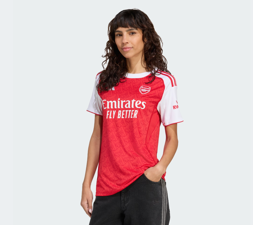 เสื้อผู้หญิงอาร์เซน่อล 2025 2026 ทีมเหย้าของแท้