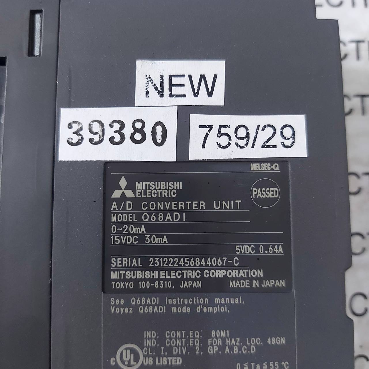 Q68ADI PLC " MITSBISHI "