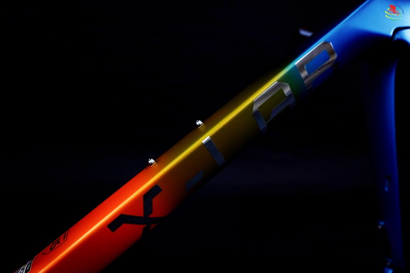 X-LAB RS8 Carbon Aero Road Bike Frame | T800 Carbon Fiber | Di2 / AXS Compatible | Lightweight 950g Frame | 2025 WorldTour Team Astana Qazaqstan