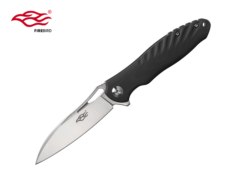 มีดพับ Ganzo กานโซ่ รุ่น FH71-BK / D2 Steel / ด้าม G10 สีดำสนิท ของแท้ 100%