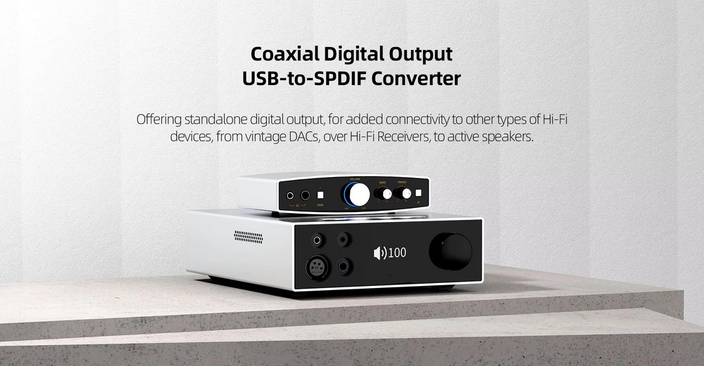 Shanling EH1 DAC/AMP ตั้งโต๊ะชิป CS43198 + SGM8262 x2 รองรับ 32bit/768kHz, Hi-Res ประกันศูนย์ไทย