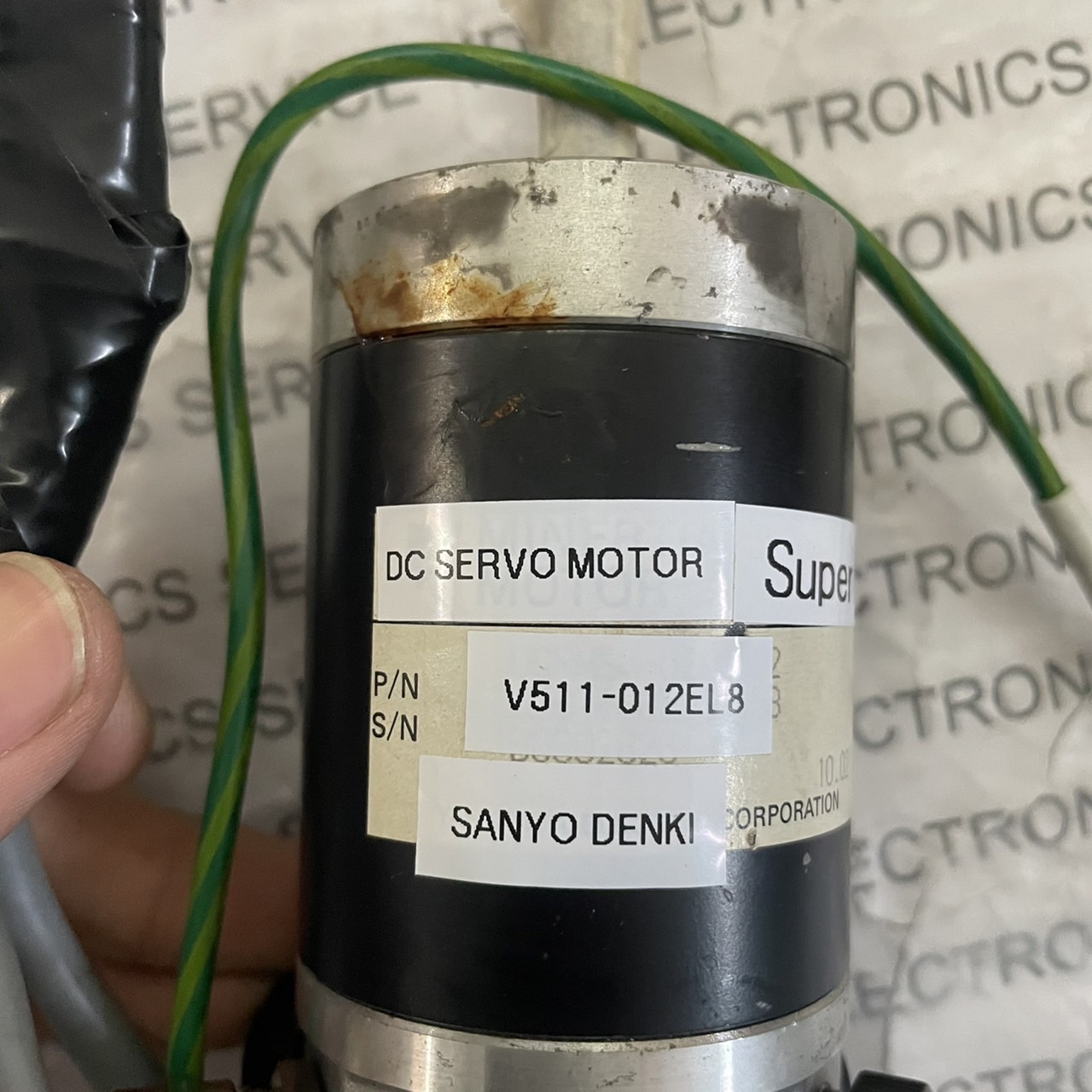 V511-012EL8 SERVO MOTOR " SANYO DENKI "