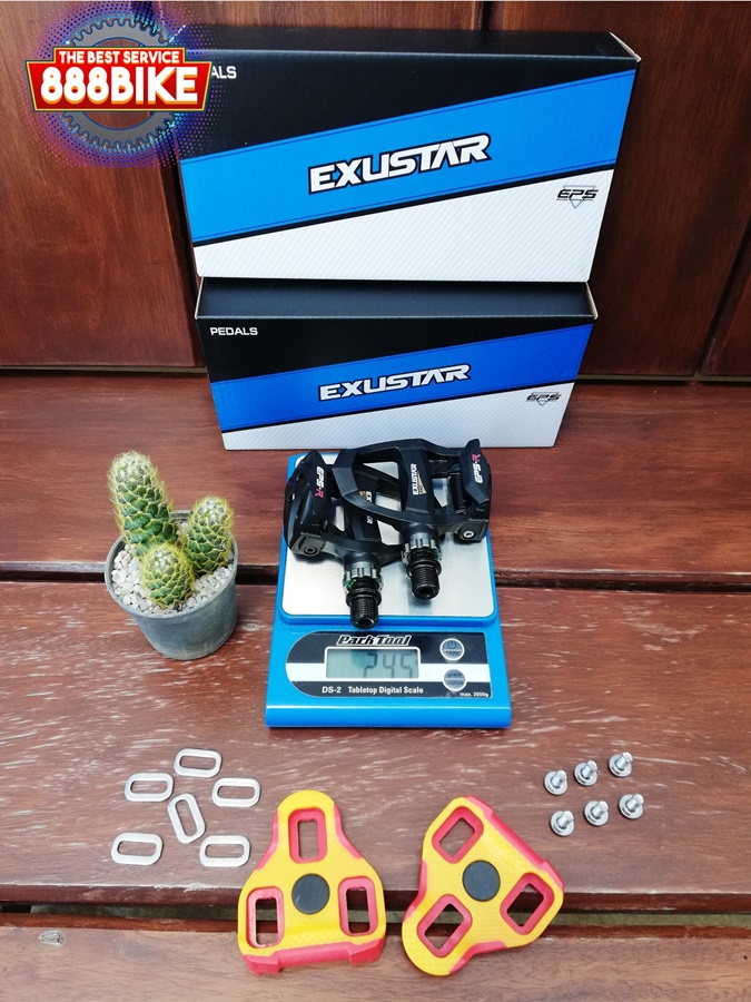 บันไดคลีท เสือหมอบ EXUSTAR ,E-PR200BK ลื่นสุดๆ