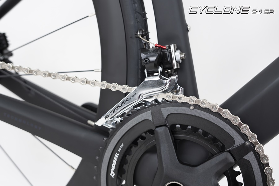 TWITTER CYCLONE RS 24sp Full Carbon Retrospec 24sp.Retrospec Full Hydraulic NEW2025