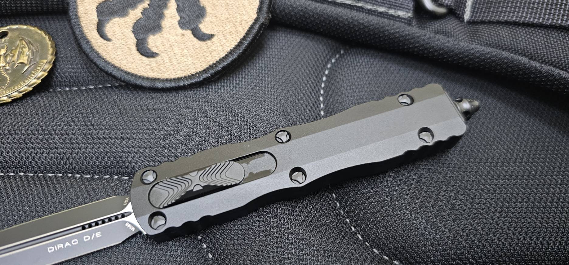 Microtech Dirac Dagger OTF Automatic Knife Black