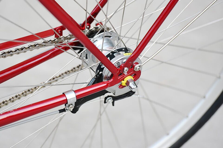 จักรยาน DARKROCK Gentle 007 gentleman recreational Bike เฟรมโครโม 4130 ล้อ 700C เกียร์ดุม NEXUS ไฟหน้า LED