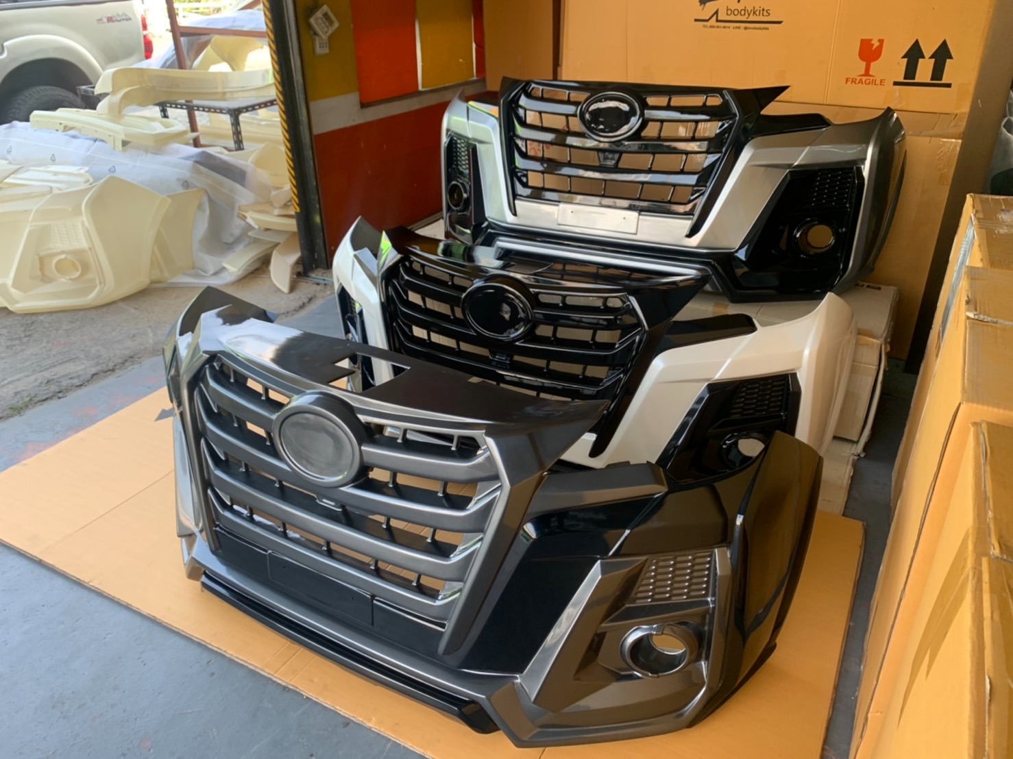 กันชนหน้า TAKAI : Fortuner 2015 TRD