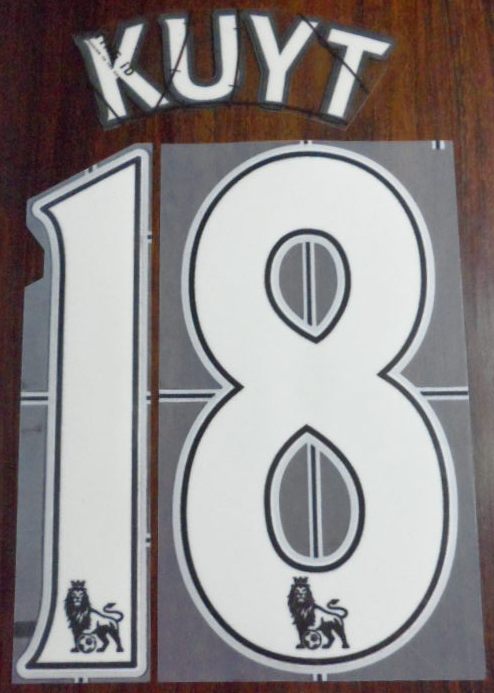 ชุดชื่อและเบอร์ติดเสื้อฟุตบอล #18 เคาท์ สโมสรลิเวอร์พูล (ชุดเหย้า EPL 2007/12) PLAYER SIZE ใหม่ / #18 KUYT LIVERPOOL Football Club (Home EPL 2007/12) PLAYER SIZE Name and Number Set NEW