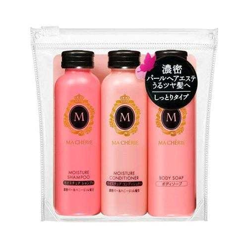 SHISEIDO Macherie เซ็ตขนาดพกพา สำหรับอาบน้ำและสระผม