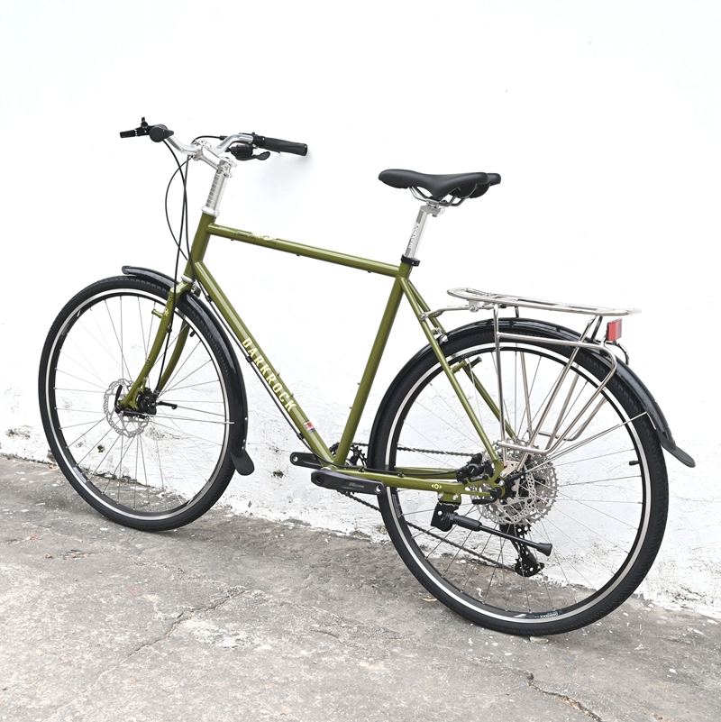 จักรยานทัวร์ริ่ง DARKROCK Super Travel 700 Touing bike เฟรมโครโม เกียร์ Deore 2*10speed