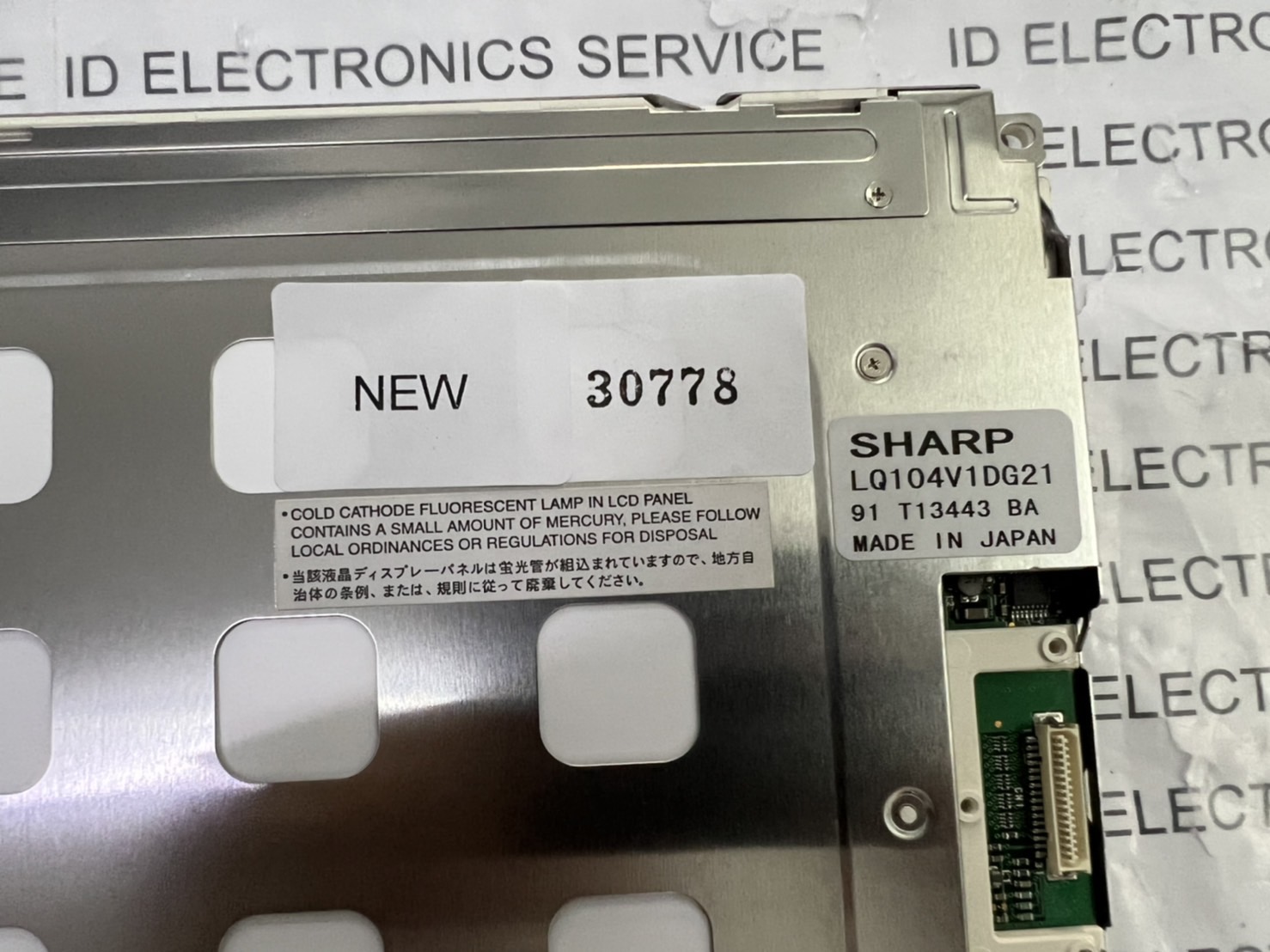 LQ104V1DG21 LCD PANEL “ SHARP ”