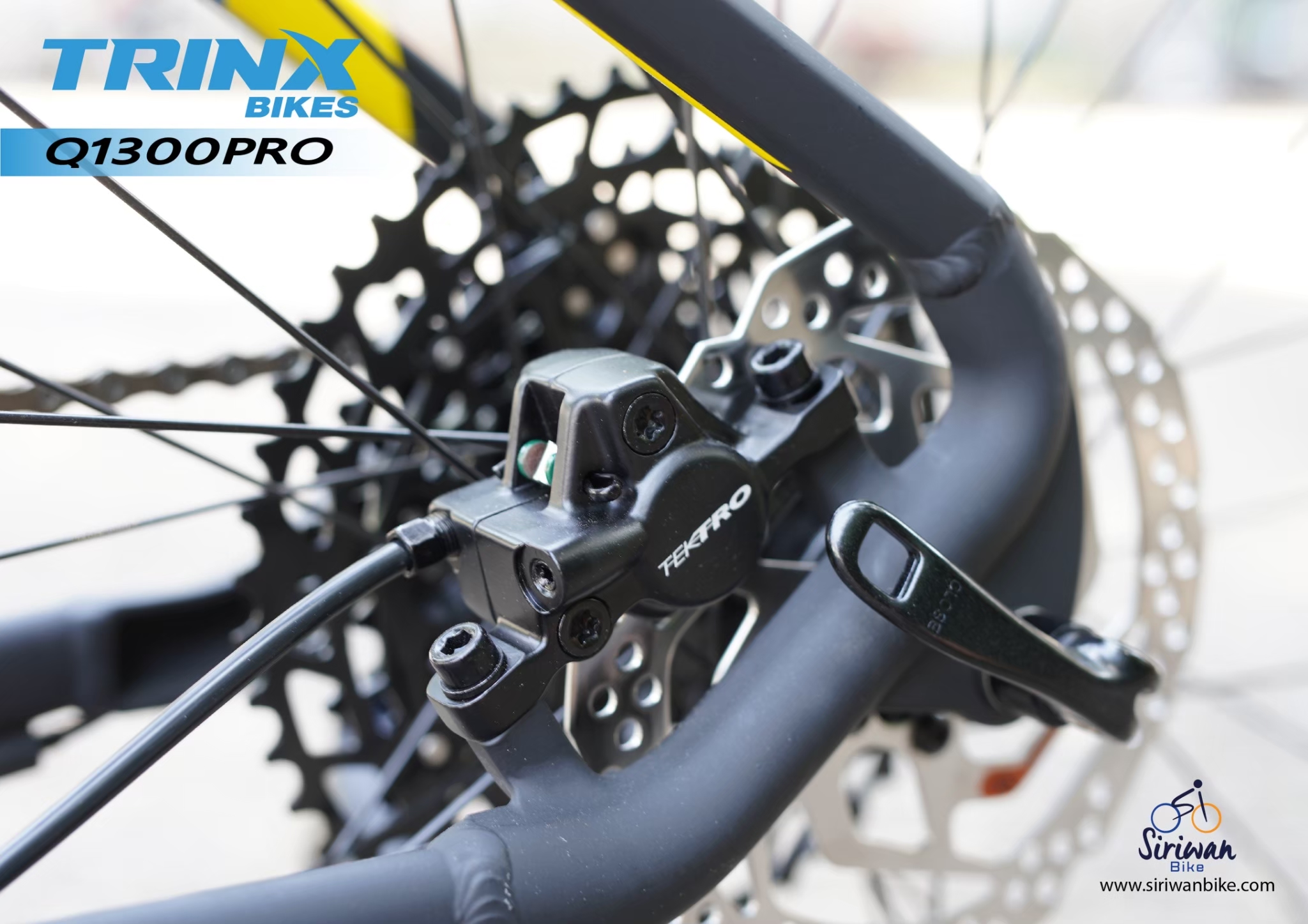 จักรยานเสือภูเขา TRINX Q1300 PRO 29ER SRAM SX 1*12 SPEEDS, 29ER, TRINX MY2021